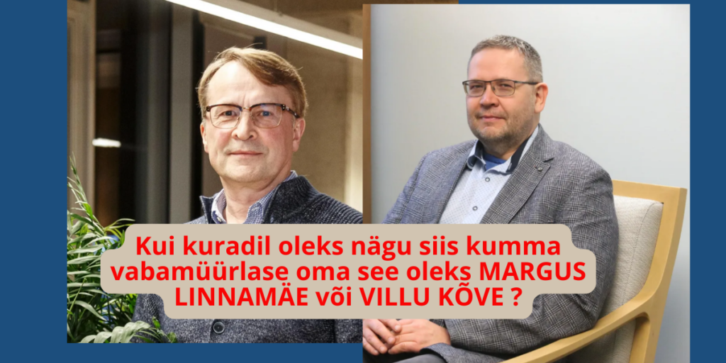 Vabamüürlased Margus Linnamäe Villu Kõve kurat saatan
