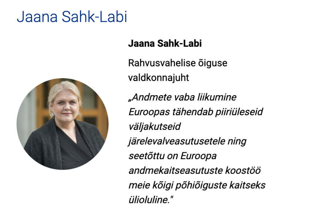 AKI liba rahvsuvaheline jurist Jaana Sahk-Labi tegutseb Eraelu ja rahvusvaheliste konventsioonide rikkumistega meedia ärikasumi nimel