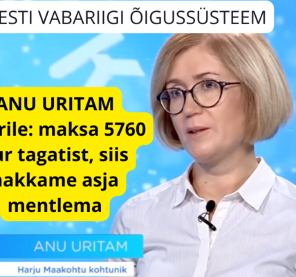 Anu Uritam ebaabus kohtunik Villu Kõve Delfi