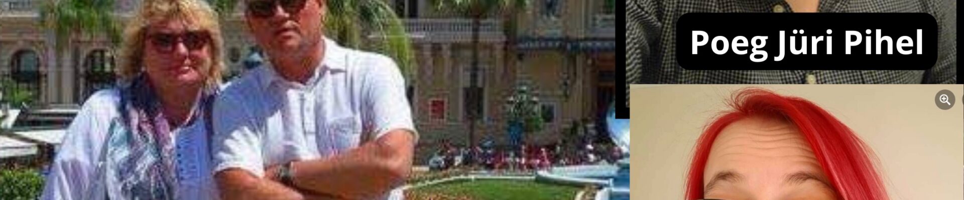 Pedofiil Kanal 2 juht Jüri Pihel, ja pere Ulvi Pihel Liina Pihel