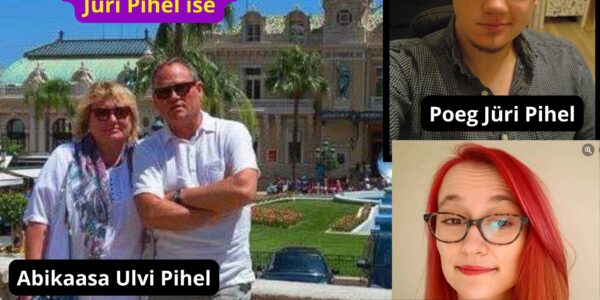 Pedofiil Kanal 2 juht Jüri Pihel, ja pere Ulvi Pihel Liina Pihel