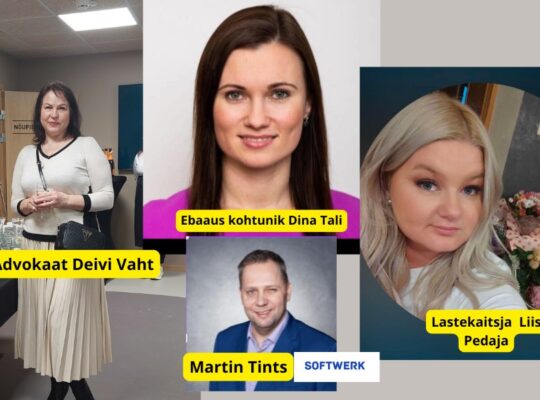 Lastekaitse heaolu spetsialist Liis Pedaja, Advokaat Deivi Vaht, Isa Martin Tints ja Kohtunik Dina Tali ebaseaduslik tegevus leiab aset 2025. aastal Eestis, Tallinnas.