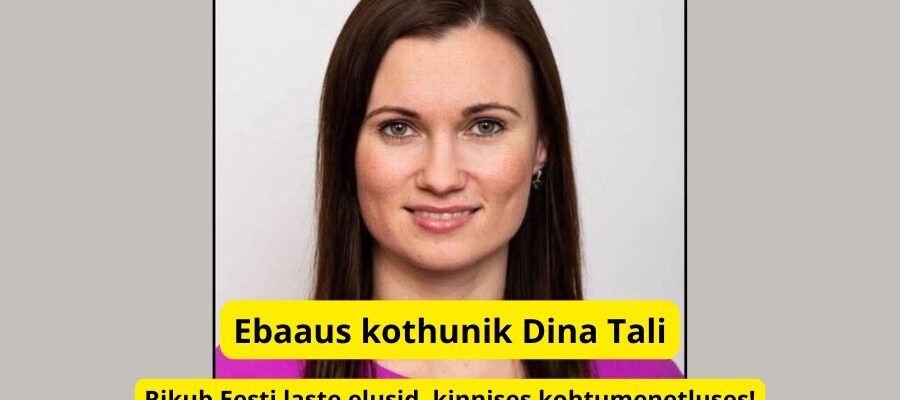 Ebaaus kohtunik Diana Tali Harju Maakohus