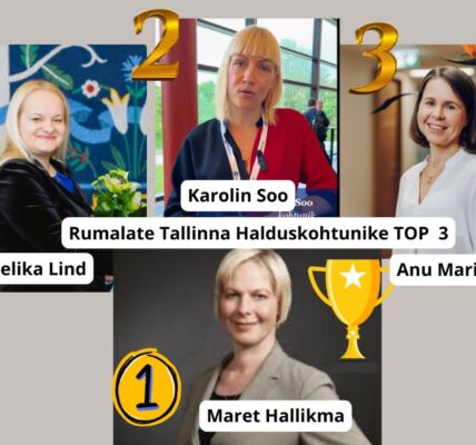 Tallinna Halduskohtu kohtunik Maret Hallikma Reelika Lind Karolin Soo Anu-Maria Brener