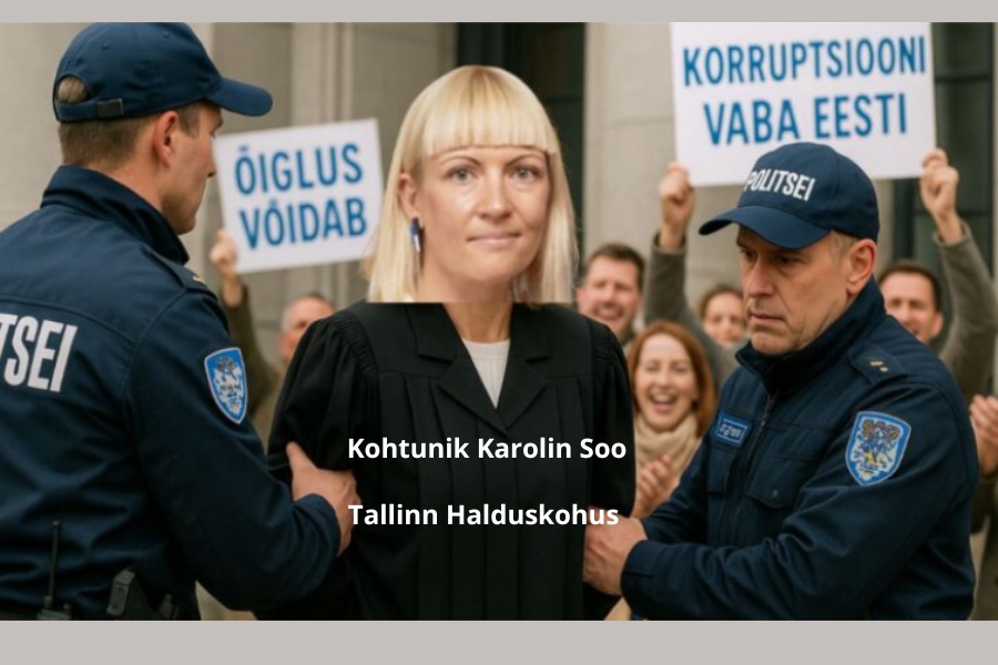 Kohtunik Karolin Soo on kurjategija ebaaus teeb otsuseid ebaseaduslikult