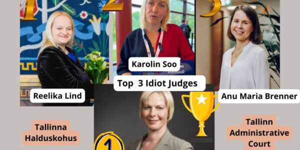 Top 3 Idiot Judges Maret Hallikma, Reelika Lind, Karolin Soo, Anu Maria Brenner Tallinna Estonia