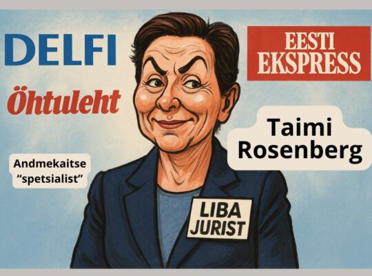 Liba Jurist Taimi Rosenberg Eesti Ekspressi Delfi Argo Virkebau Erle Laak Sepp, Erik Heinsaar Mari Männiko