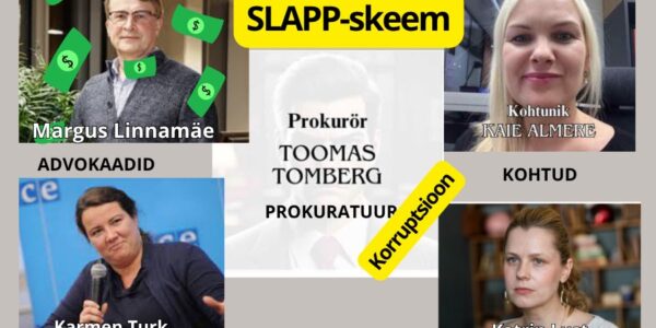 Kuidas prokurör Toomas Tomberg, Karmen Turk, Maarja Pild ja Margus Linnamäe vaigistavad ohvreid SLAPP-kaebustega Eesti kohtusüsteemis