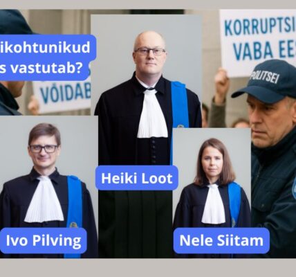 Riigikohtunikud Ivo Pilving, Nele Siitam, Heiki Loot- milleks meile seadused, kui keegi neist välja ei tee?