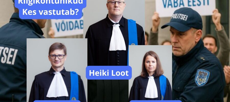 Riigikohtunikud Ivo Pilving, Nele Siitam, Heiki Loot- milleks meile seadused, kui keegi neist välja ei tee?
