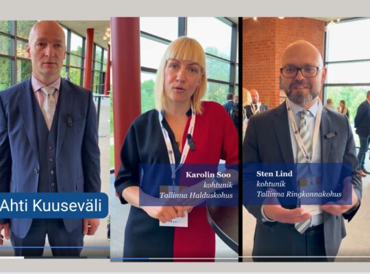 Foto: Ekraanipildid videost: Kohtunik Ahti Kuuseväli, Karolin Soo ja Sten Lind