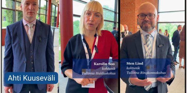 Foto: Ekraanipildid videost: Kohtunik Ahti Kuuseväli, Karolin Soo ja Sten Lind