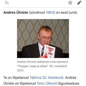 Andres Ülviste riigiprokurör