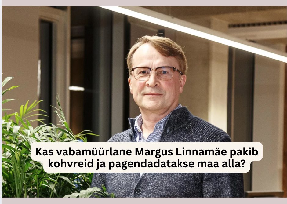 Kas vabamüürlase Margus Linnamäe pakib kohvreid ja pagendadatakse maa alla?