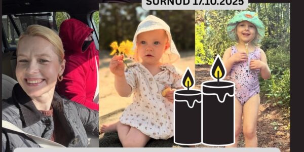 17.10.2025 leiti surnuna Katrin Lusti lapsed Olivia ja Gloria