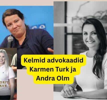 Kelmid advokaadid Andra Olma ja Karmen Turk margrit pitkve