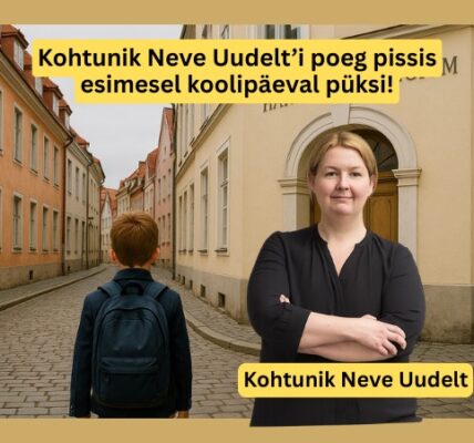Kohtunik Neve Uudelt’i poeg pissis esimesel koolipäeval püksi!