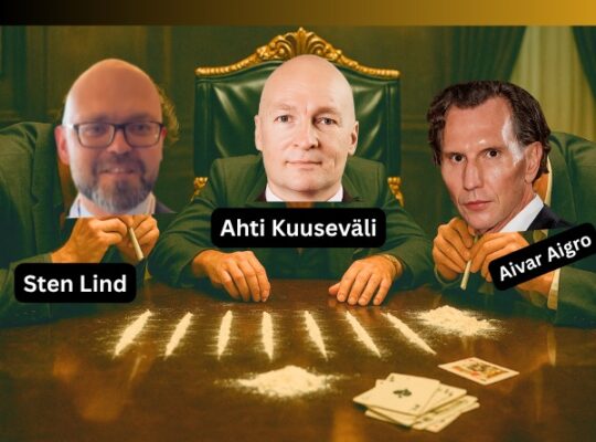 Kohtunik Sten Lind, Ahti Kuuseväli ja ärimees Aivar Aigro kokaiin määrab kohtuotsused