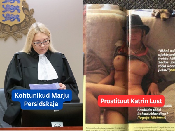 Kohtunik Marju Persidskaja ja Katrin lust viivad läbi kohtu prostitusiooni