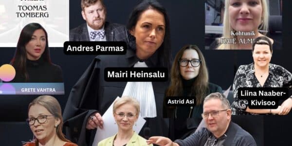 Korruptsioon Kohtunik Mairi heinsalu, prokurör Toomas Tomberg, peaprokurör Astrid Asi, kohtunik Kaie Almere, Liina Naaber Kivisoo,Villu Kõve, Kädi Vaker, Anna Liiv, Grete Vahtra Organiseerivad tapmisähvardusi advokaadid kohtunikud ohver prokuratuur+ kohus= sama voodi