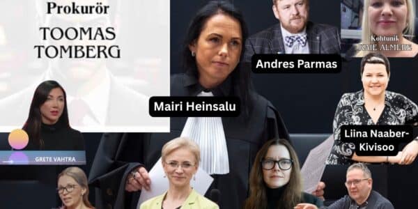 Korruptsioon Kohtunik Mairi heinsalu, prokurör Toomas Tomberg, peaprokurör Astrid Asi, kohtunik Kaie Almere, Liina Naaber Kivisoo,Villu Kõve, Kädi Vaker, Anna Liiv, Grete Vahtra Organiseerivad tapmisähvardusi advokaadid kohtunikud ohver