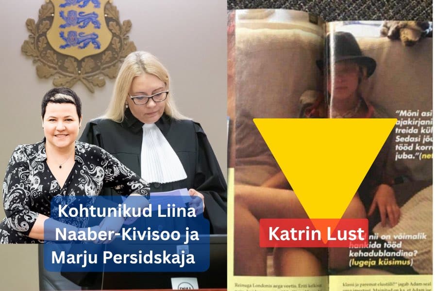 Kohtunikud Liina Naaber-Kivisoo, Marju Persidskaja ja Katrin Lust viivad läbi kohtu prostitusiooni