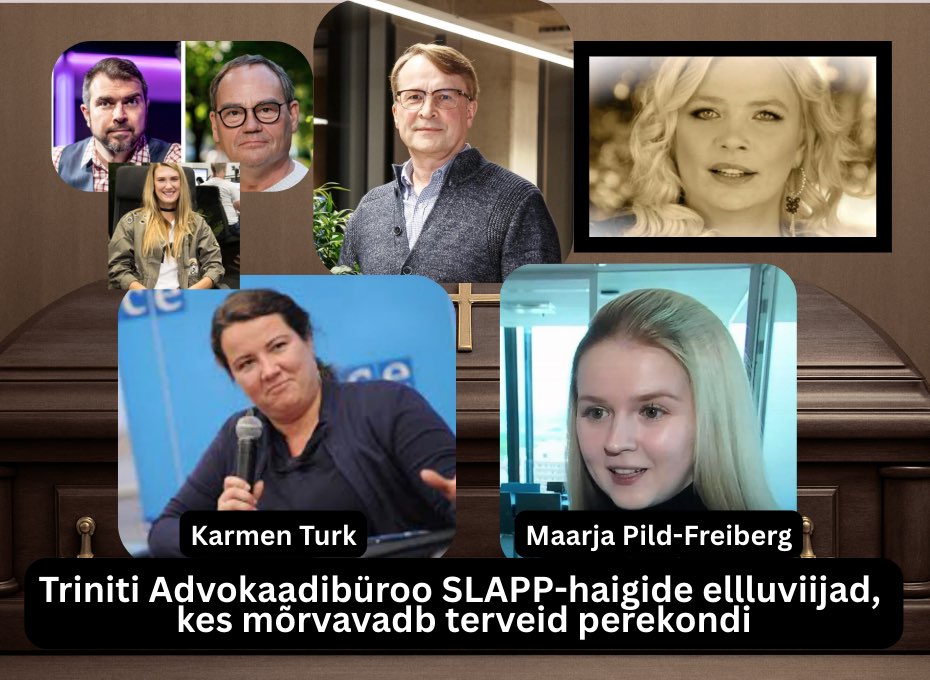 Margus Linnamäe, Jüri Pihel, Karmen Turk, Maarja Pild-Freiberg, Kaspar Kaljas, Nele Laeb tapsid Jan ja Kristi Loigo juriidilise vägivallaga ja SLAPP menetelustega