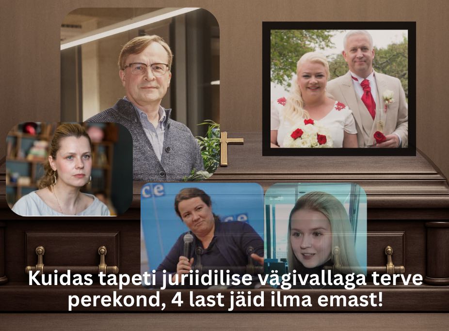 Margus Linnamäe, Katrin Lust, Karmen Turk, Maarja Pild-Freiberg, Jüri Pihel, Nele Laev, Kaspar Kaljas Kuidas tapsid juriidilise vägivallaga terve perekonna Jan ja Kristi Loigo, 4 last jäid ilma emata
