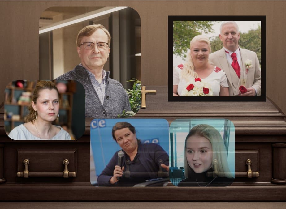 Margus Linnamäe, Katrin Lust, Karmen Turk, Maarja Pild-Freiberg tapsid juriidilise vägivallaga terve perekonna Jan ja Kristi Loigo, 4 lapse ema