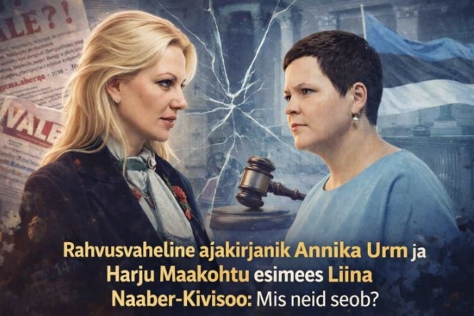 Rahvusvaheline ajakirjanik Annika Urm ja Harju Maakohtu esimees, kohtunik Liina Naaber-Kivisoo: mis neid seob?