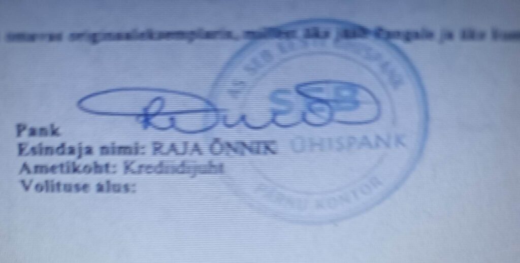 Raja Õnnik - Andrus Õnnik abikaasa , jurist, SEB pank endine krediidijuht