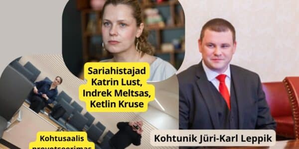 Kothunik Jüri-Karl Leppik Sariahistajad Katrin Lust, Indrek Meltsas, Ketlin Kruse