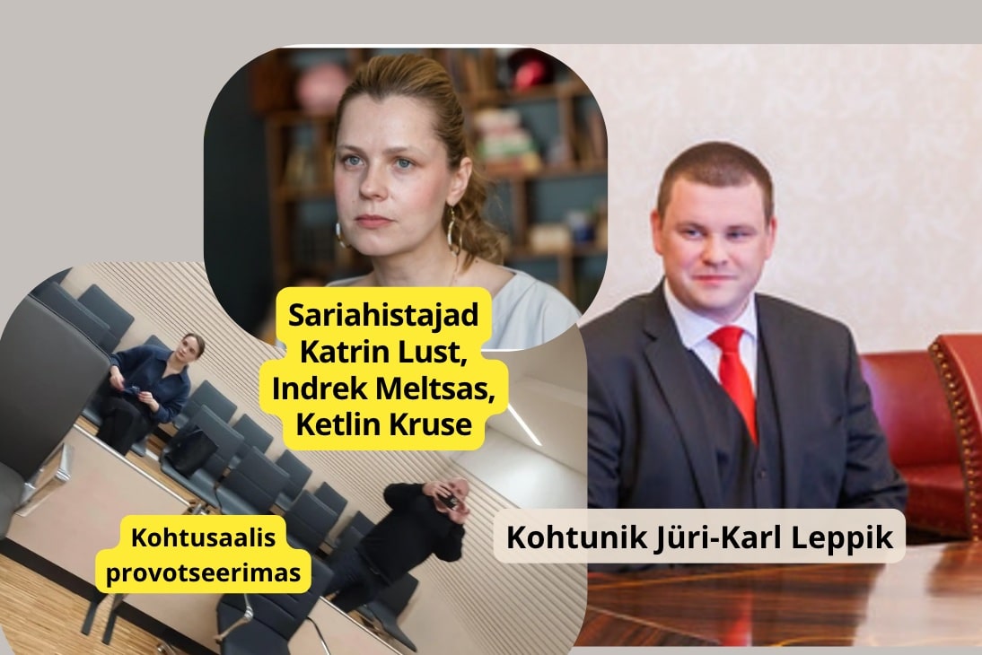 Kothunik Jüri-Karl Leppik Sariahistajad Katrin Lust, Indrek Meltsas, Ketlin Kruse