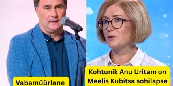 Vabamüürlane Meelis Kubits ja kohtunik Anu Uritam. Anu Uritam on Meelis Kubitsa sohilapse ema