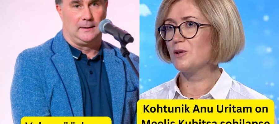 Vabamüürlane Meelis Kubits ja kohtunik Anu Uritam. Anu Uritam on Meelis Kubitsa sohilapse ema