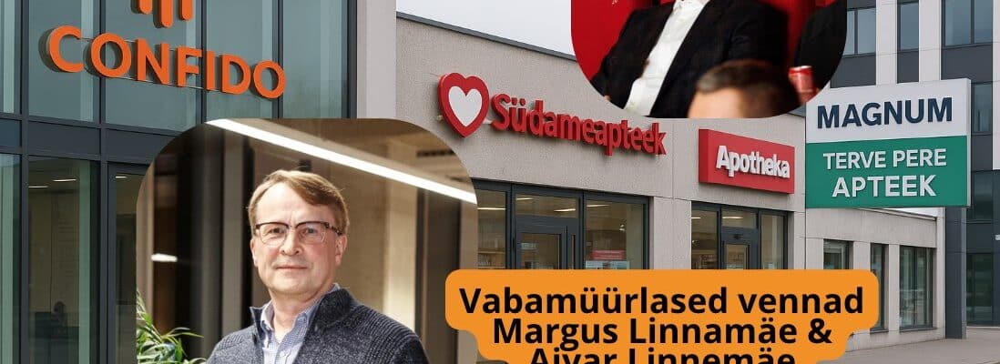 Vabamüürlased vennad Margus Linnamäe & Aivar Linnemäe organiseeritud kuritegevus, raha, tervis, meditsiin