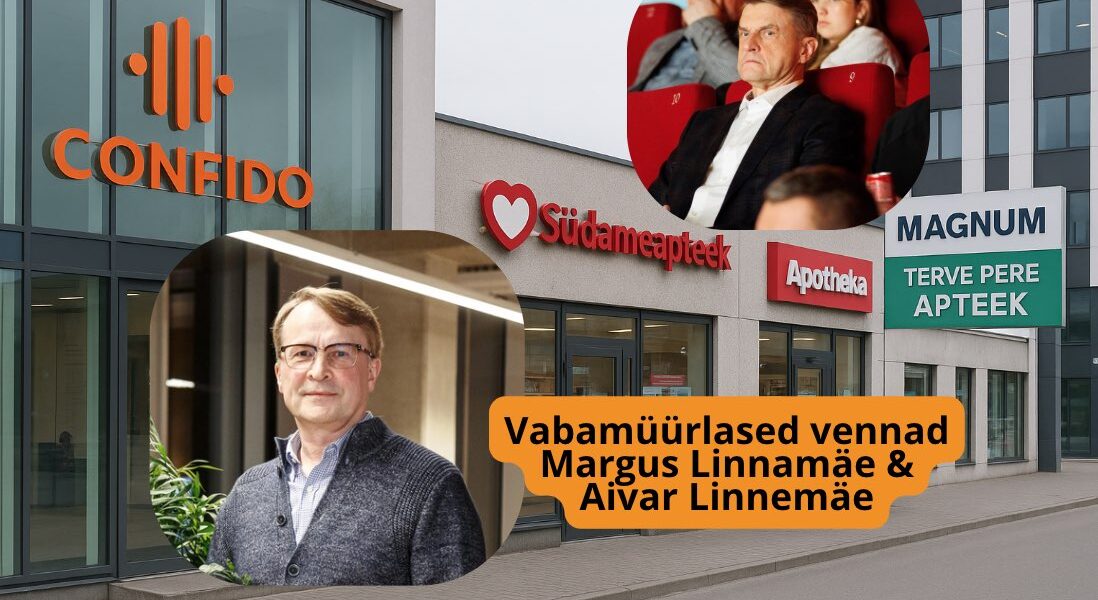 Vabamüürlased vennad Margus Linnamäe & Aivar Linnemäe organiseeritud kuritegevus, raha, tervis, meditsiin