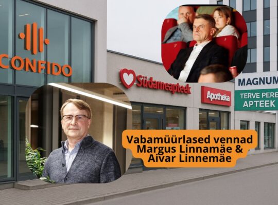 Vabamüürlased vennad Margus Linnamäe & Aivar Linnemäe organiseeritud kuritegevus, raha, tervis, meditsiin